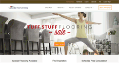 Desktop Screenshot of clarksvillefloor-covering.com